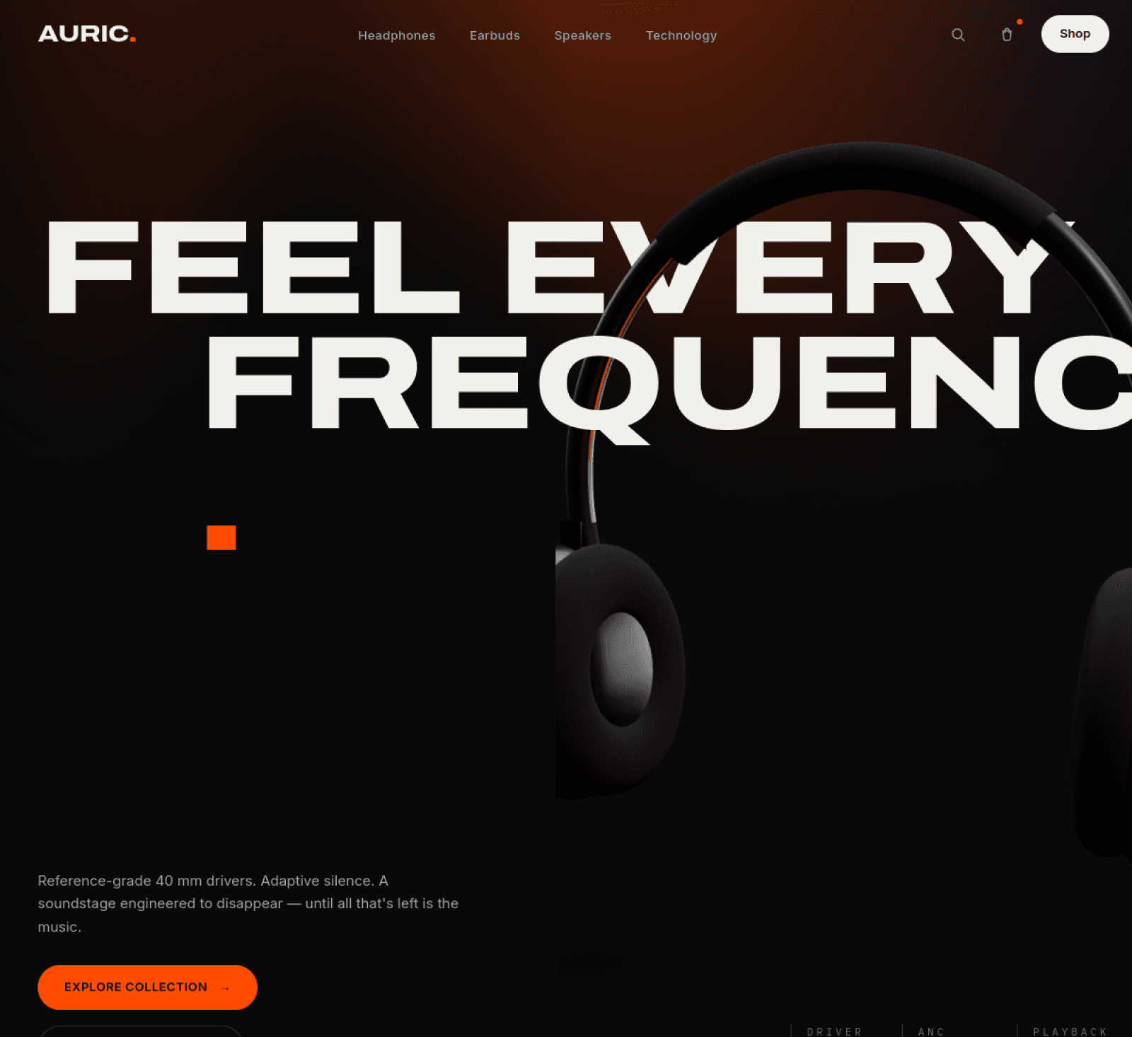 AURIC — live project preview